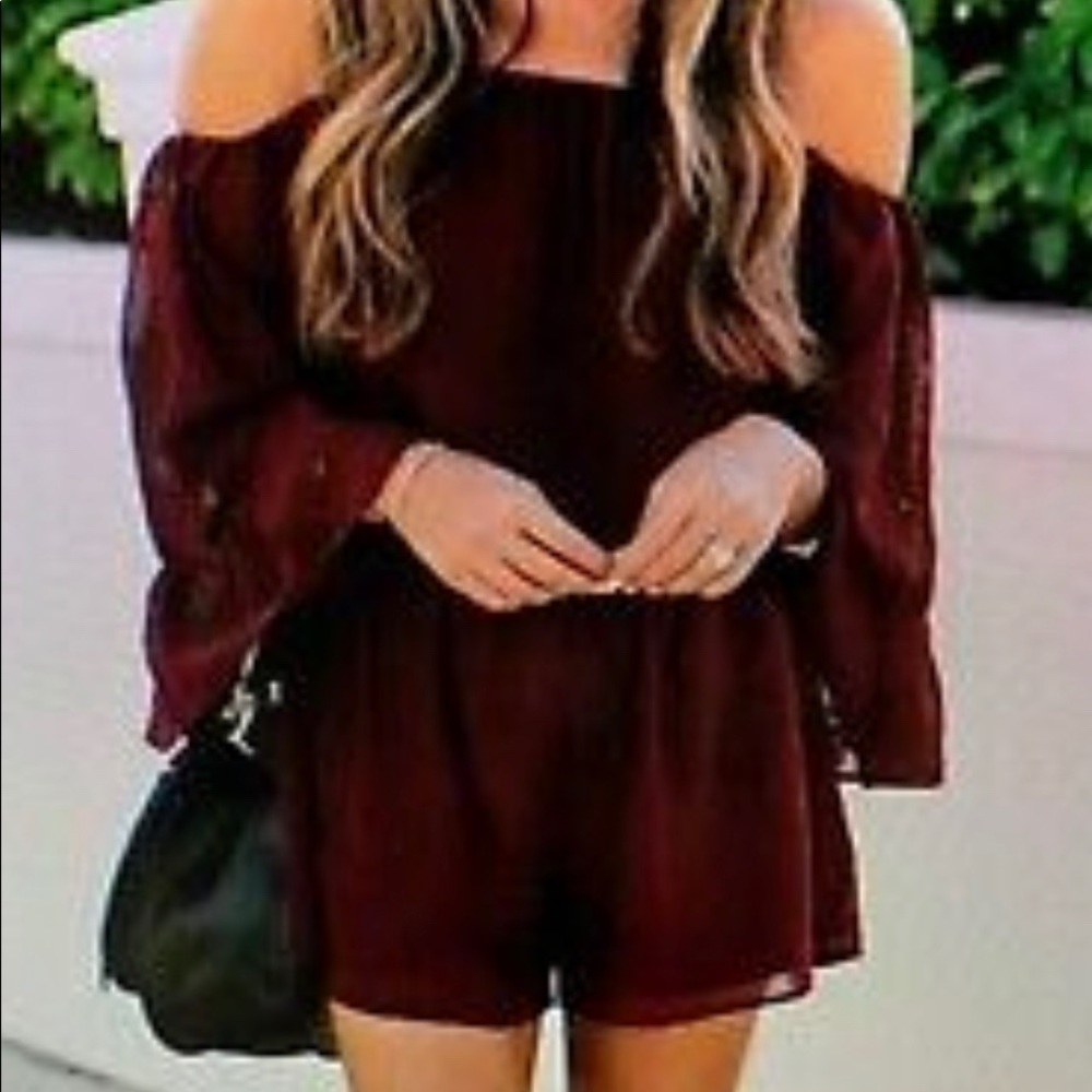 Vici Collection Off Shoulder Romper